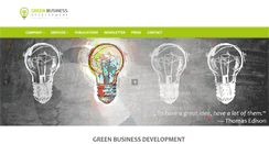 Desktop Screenshot of green-venture.net